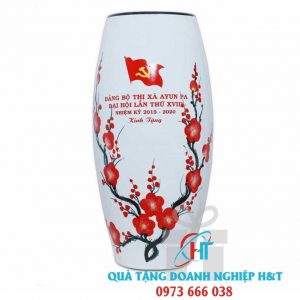 IN LỌ HOA SỨ BÁT TRÀNG 001