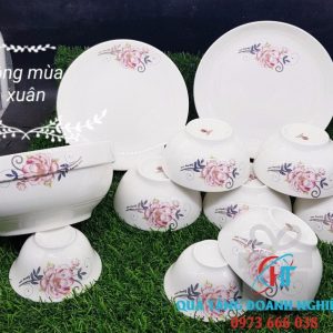 BỘ BÁT ĐĨA SỨ BÁT TRÀNG 002