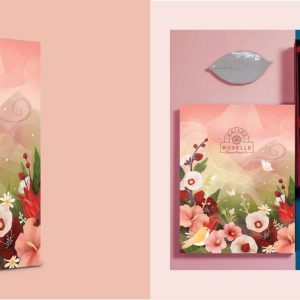 HỘP QUÀ HOA HỒNG CỔ TÍCH 1