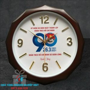 IN ĐỒNG HỒ TREO TƯỜNG ĐẸP 044